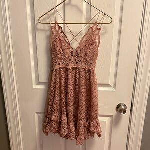 lacy FP dress